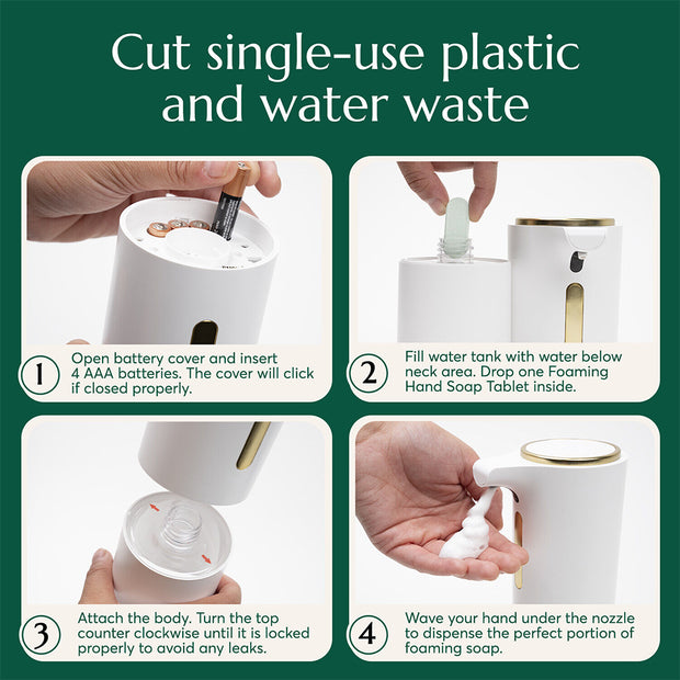 Touchless Soap Dispenser + Tabs